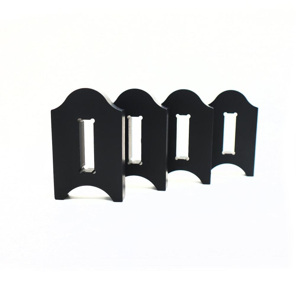 Taytools 4 Piece Set Roubo Style Aluminum Black Winding Stick Bracket Kit 106457
