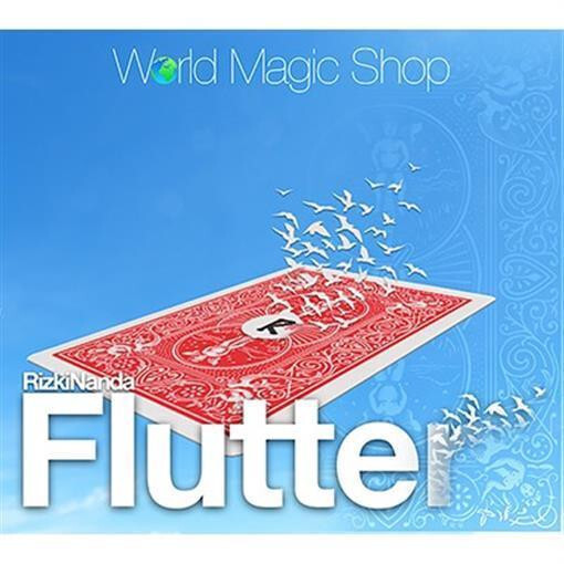 Flutter (DVD and Gimmick) by Rizki Nanda and World Magic Shop - Trick