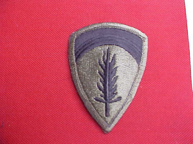 US Army Alpha Unit Patch: US Army Europe subdued
