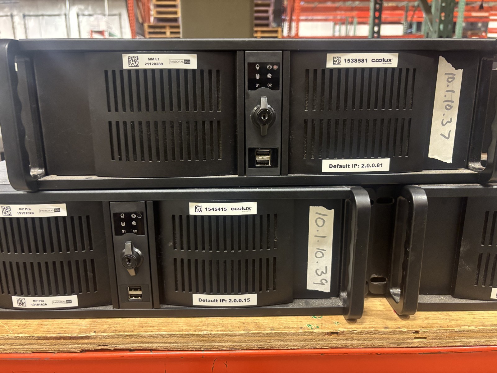 Coolux Pandoras box PC Server Enclosure Set