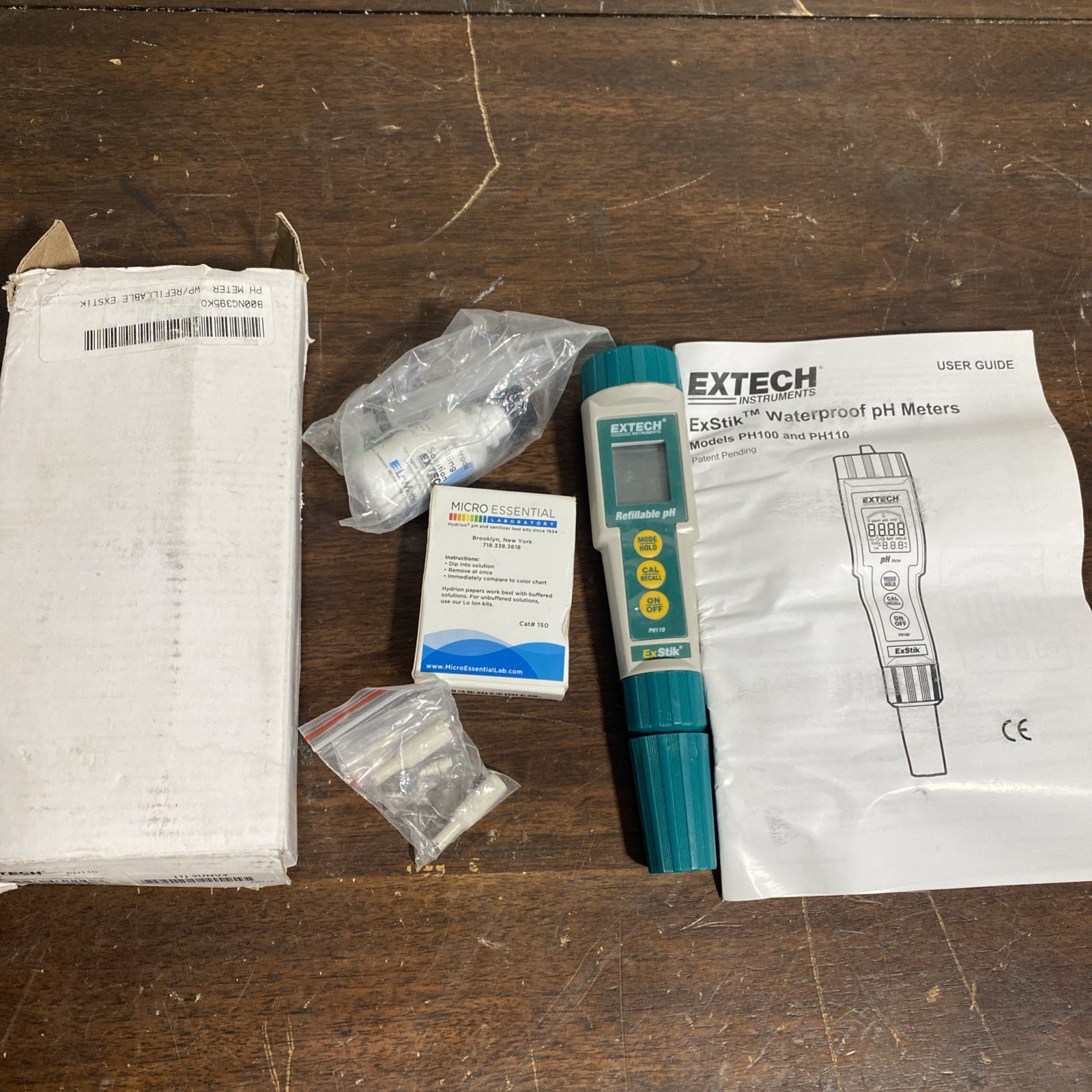 Extech PH110: Waterproof ExStik pH Meter