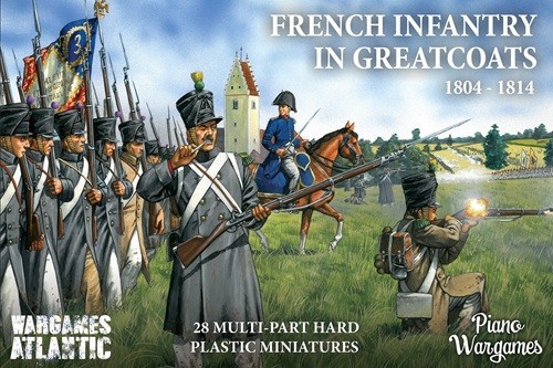 French Infantry in Greatcoats (1804-1814) - Wargames Atlantic 28mm Napoleonics