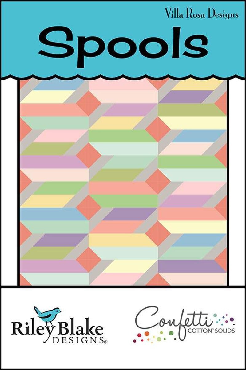 Villa Rosa Designs -  Spools Quilt Pattern