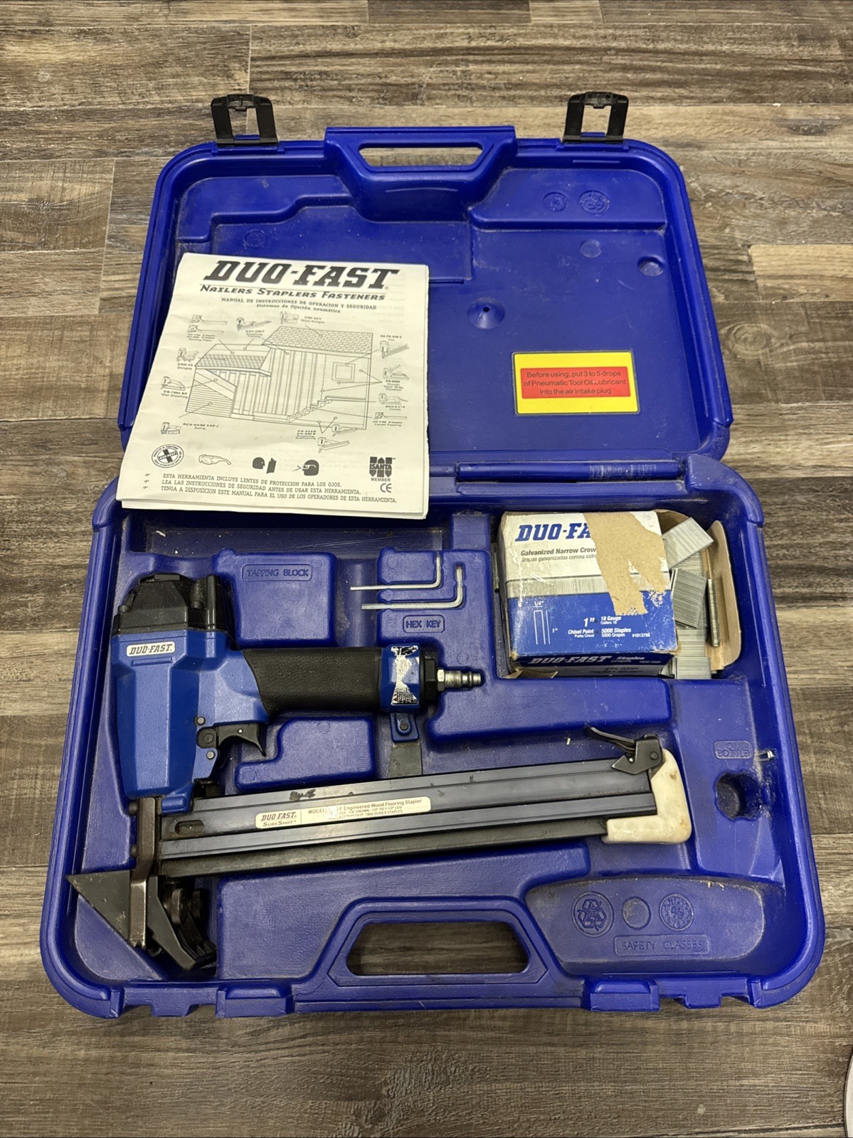 Duo Fast 1848 F Engineeded Wood Floor Stapler