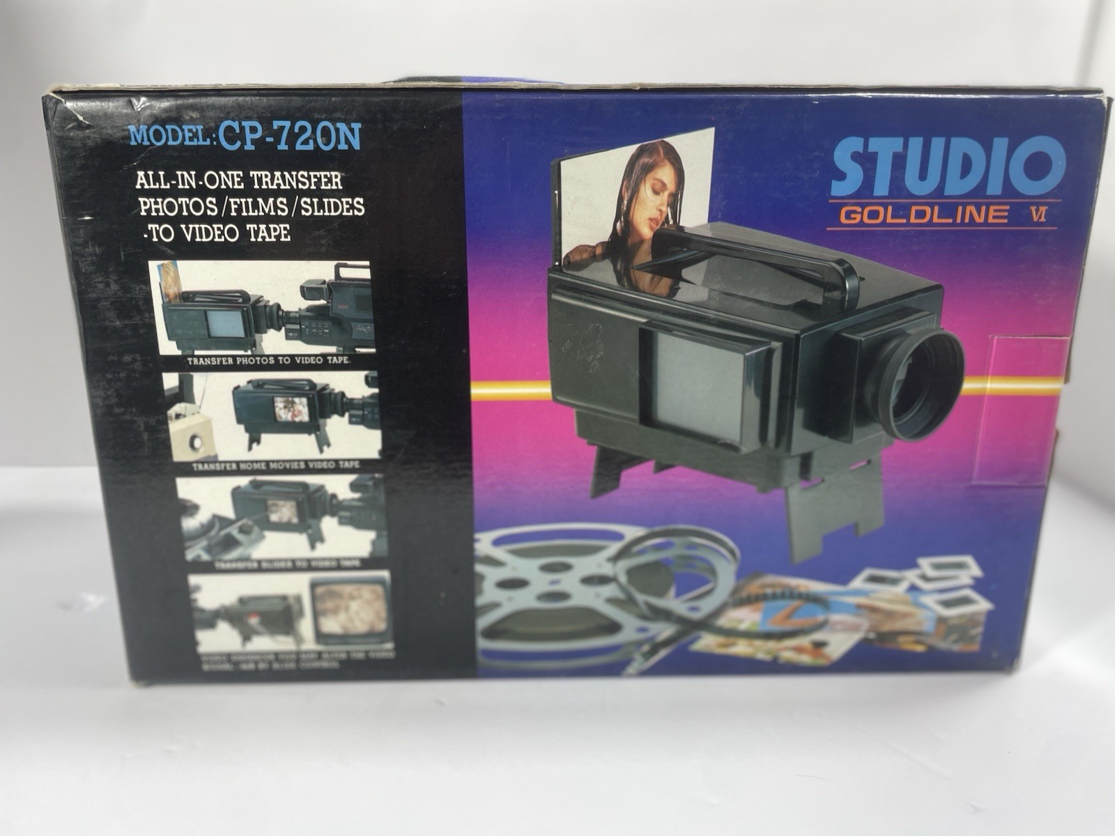 Studio Goldline VI CP 720N All In One Photo Film Video Transfer System In Box