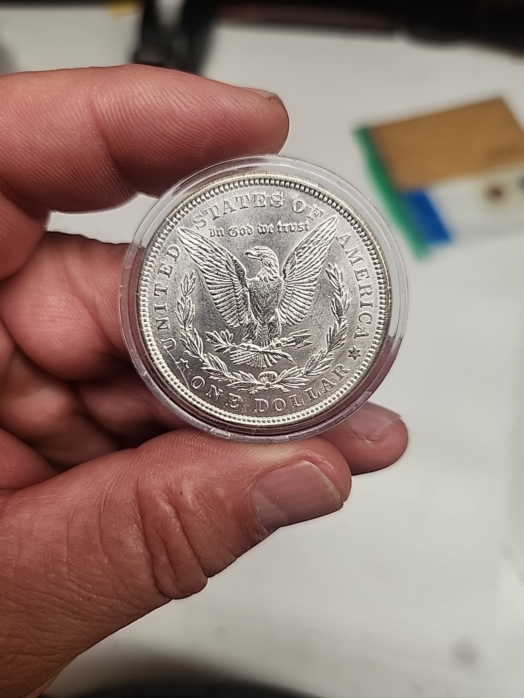 1921 MORGAN SILVER DOLLAR IN TOP BU CONDITION!!
