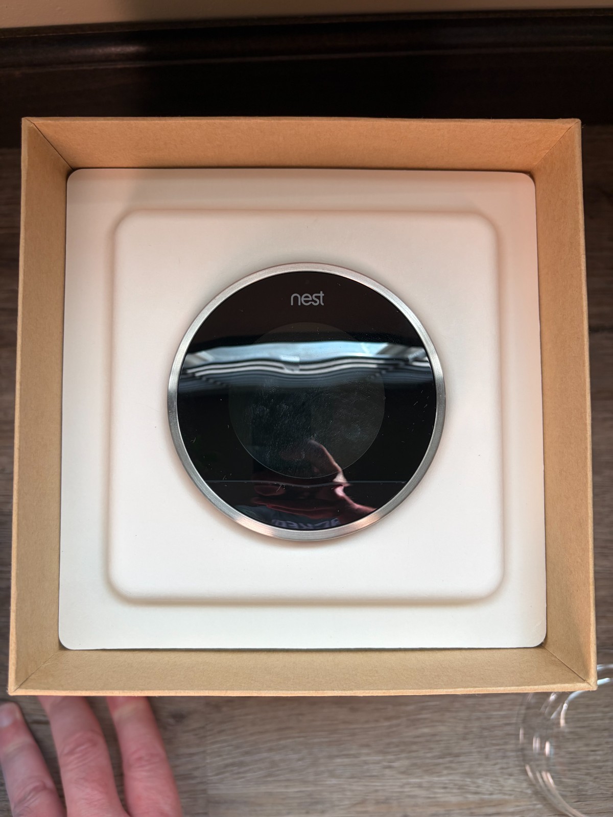 Nest 2nd Generation Learning Silver Programmable Thermostat T200577