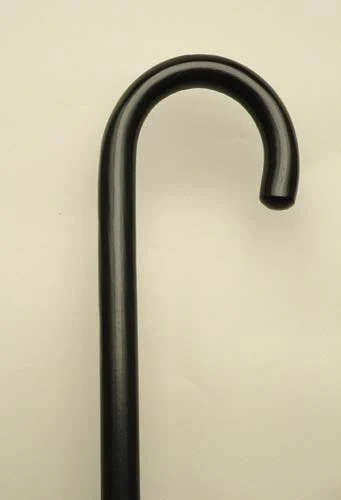 "Harvy Round Handle Hardwood Walking Cane 36" Natural, Black, Mahogany, Walnut"
