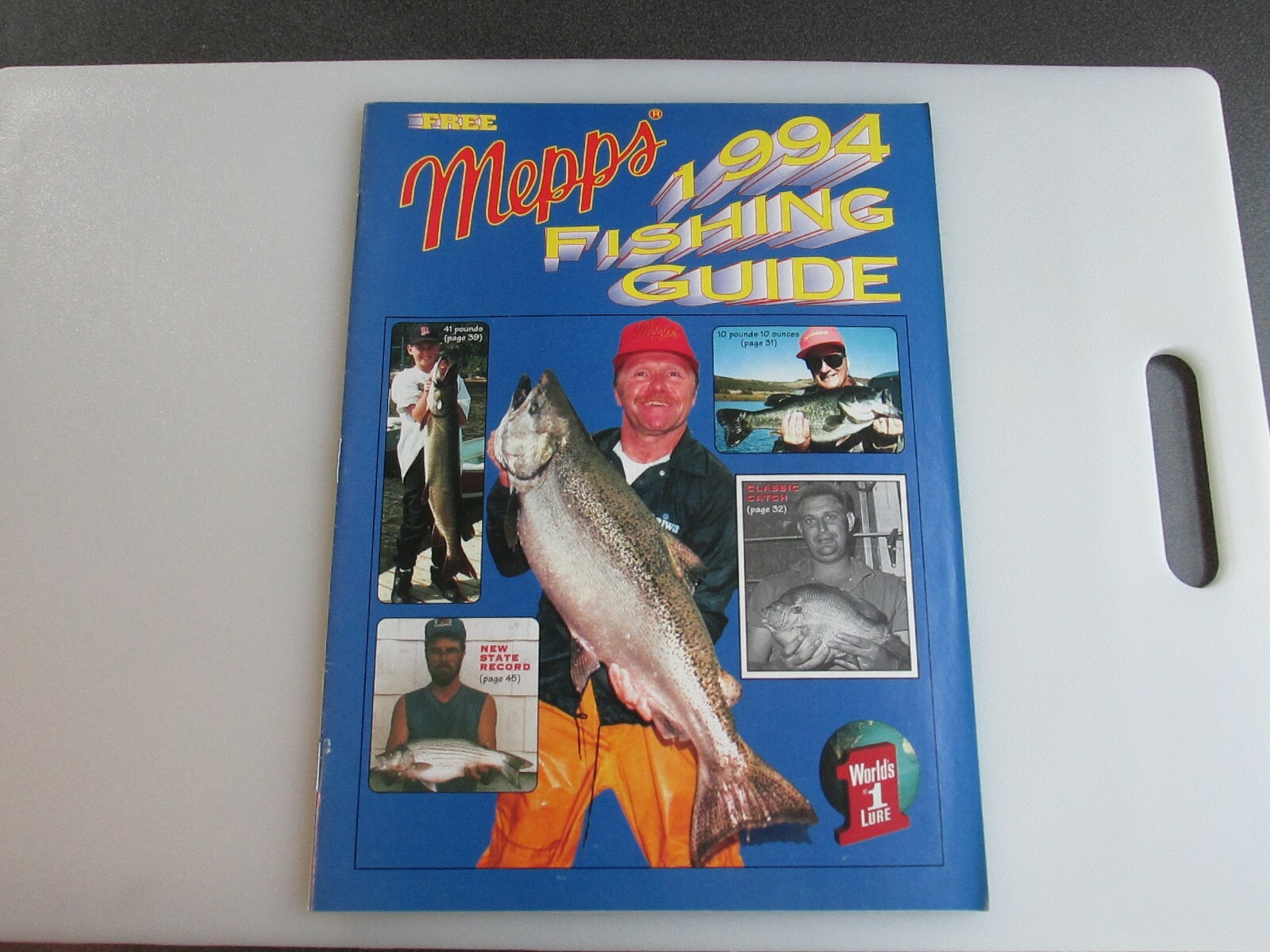 Mepps 1994 Fishing Guide VG Condition