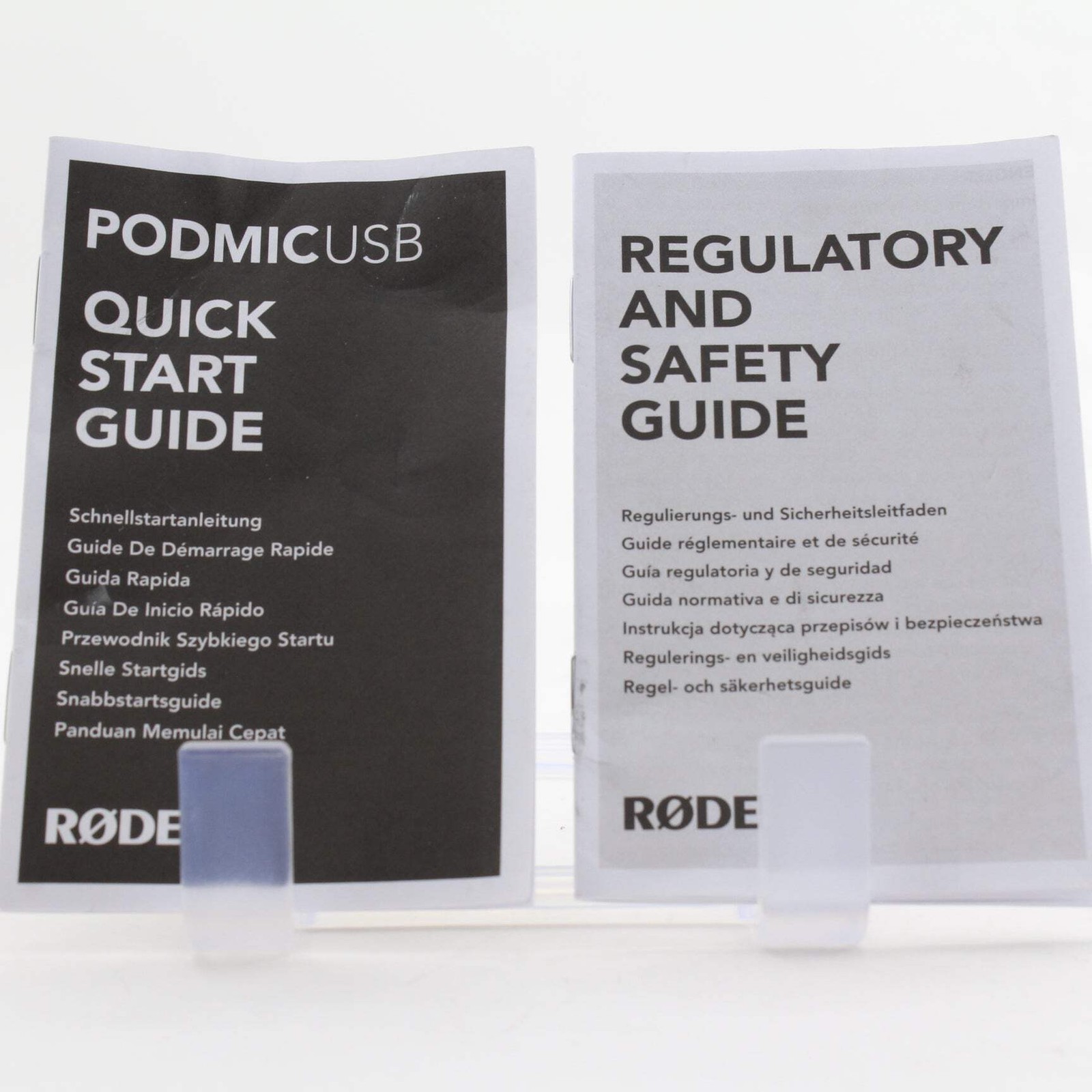 * OPEN BOX GOOD * RODE PodMic USB and XLR Dynamic Broadcast Microphone (White)