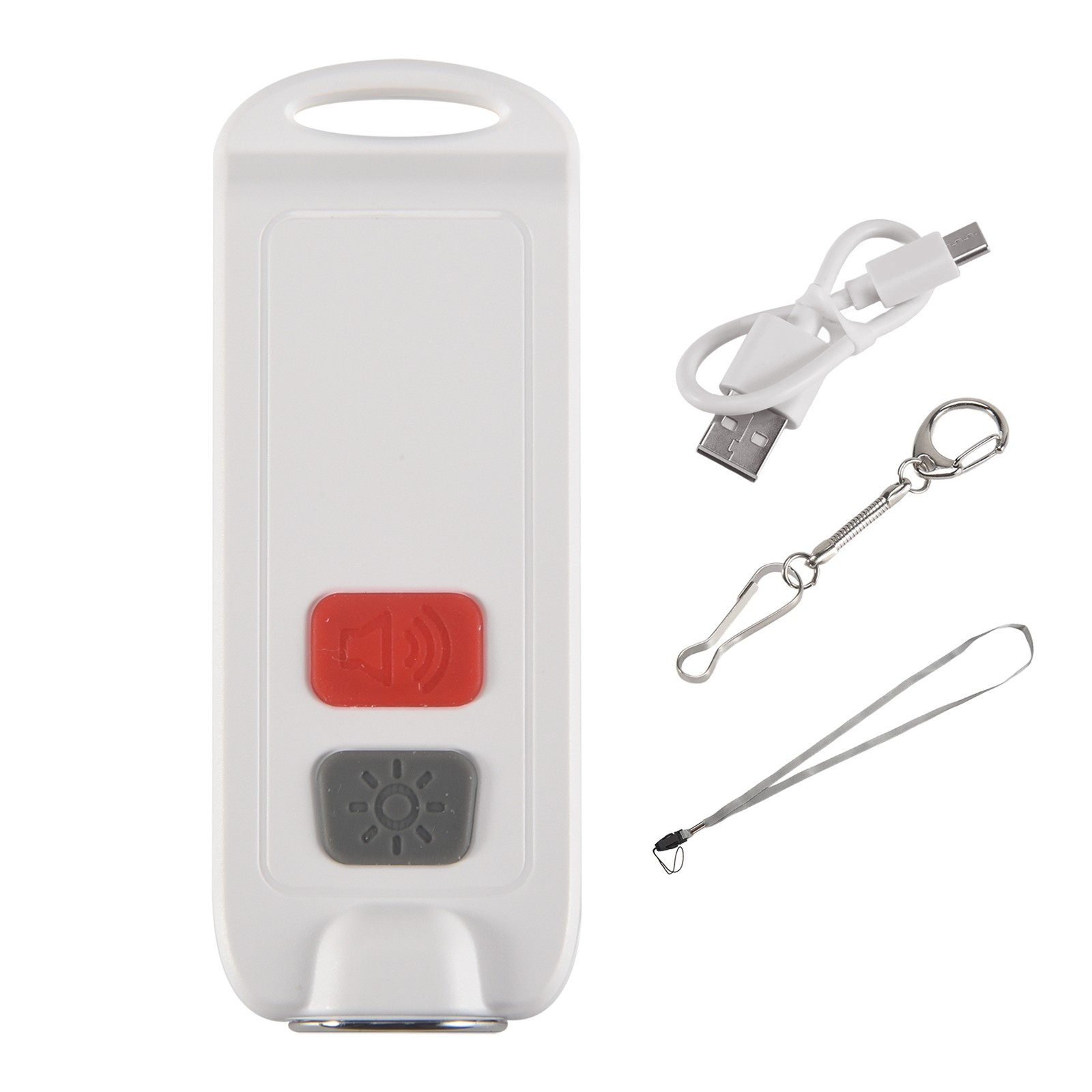 Personal Alarm,Safety Alarm for Women with SOS LED Light,130DB Siren,1837