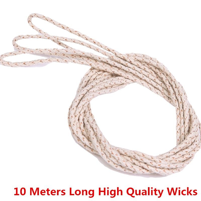10m Copper Wire Cotton Core Wick Replacement for Zippo Zorro Petrol Lighter Part