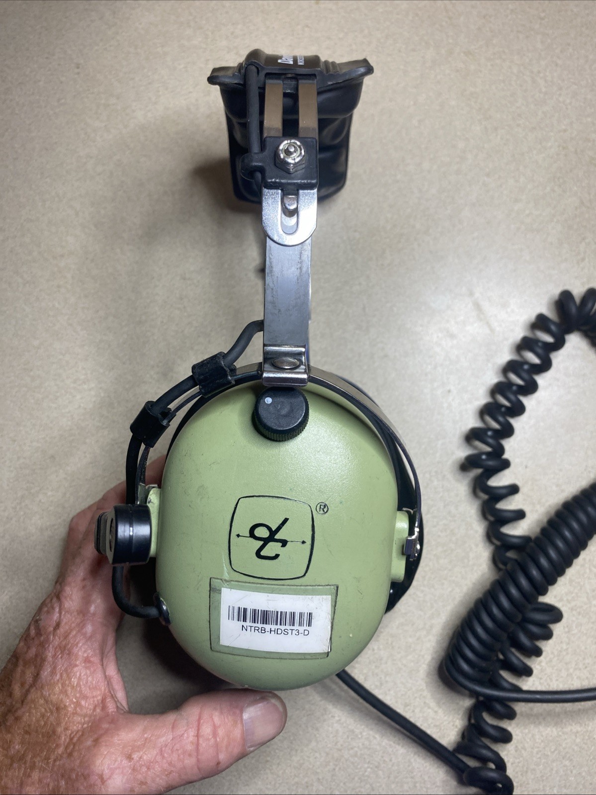 David Clark Headphones Dual Volume Control with Microphone H9930 40990G-01