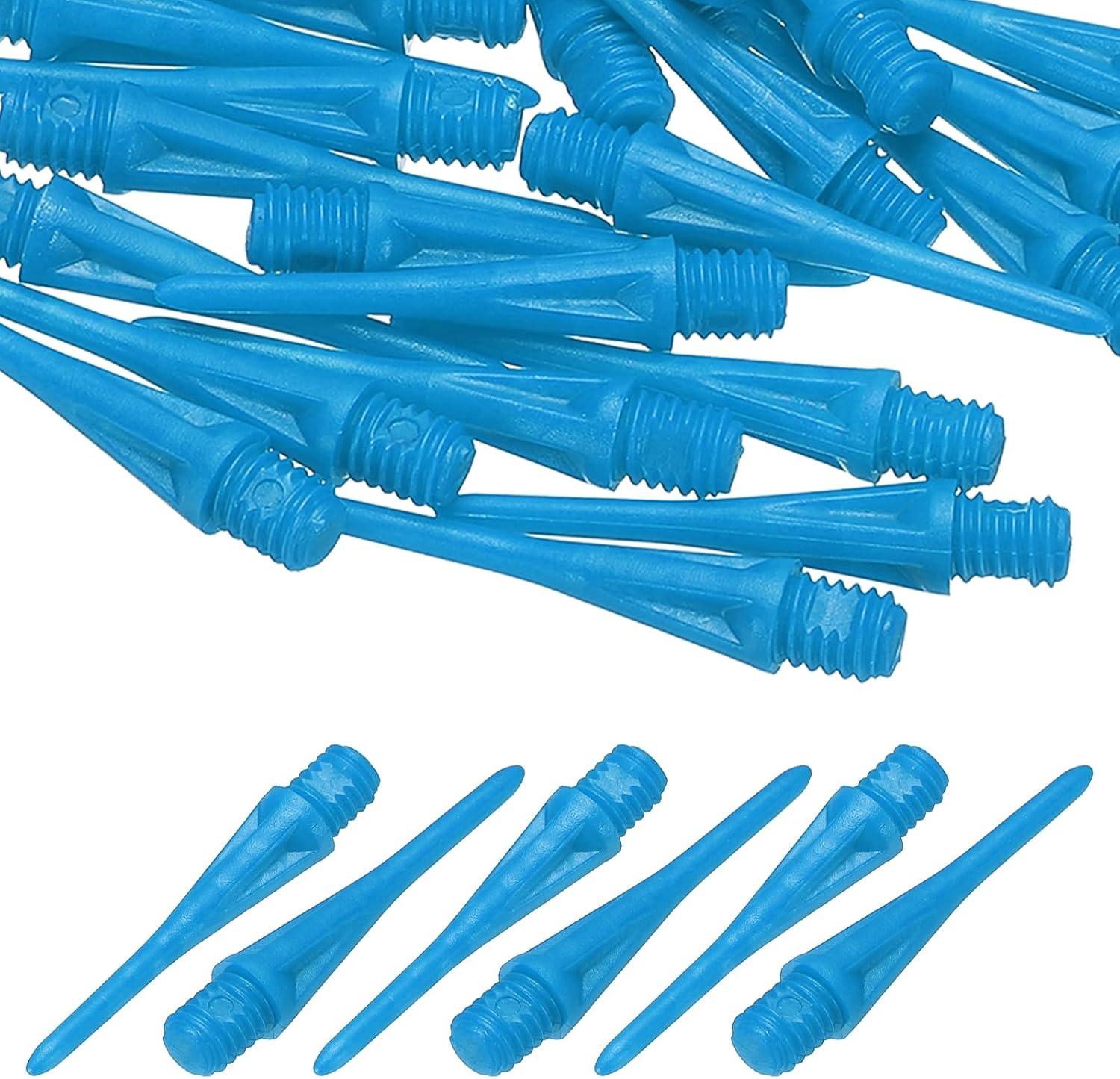 Plastic Dart Tips, Thread Soft Tip Dart Points Replacement Dart Accessories Fitt