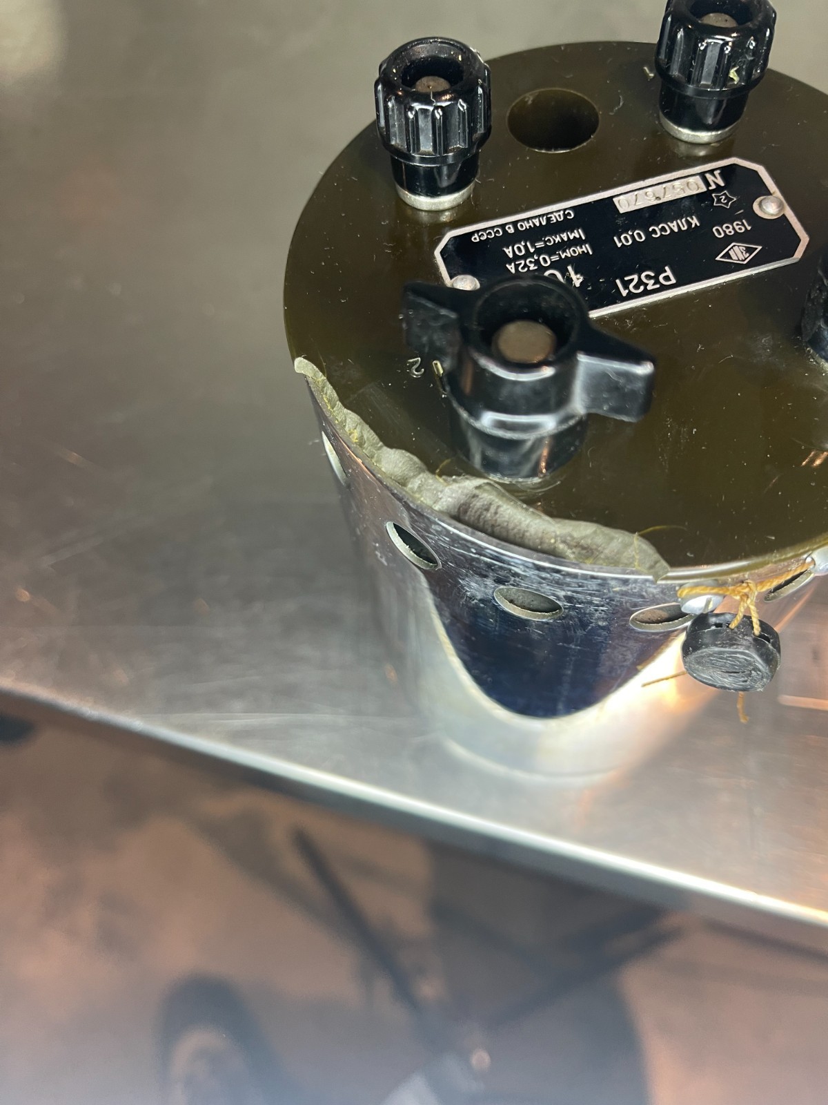 1 Ohm Ω Resistance Standard Resistor Calibrator Accuracy 0.01% Tested crack