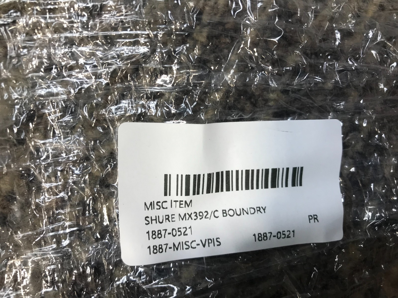 Shure MX392/C Microflex Cardioid Condenser Boundary Omnidirectional Microphone *