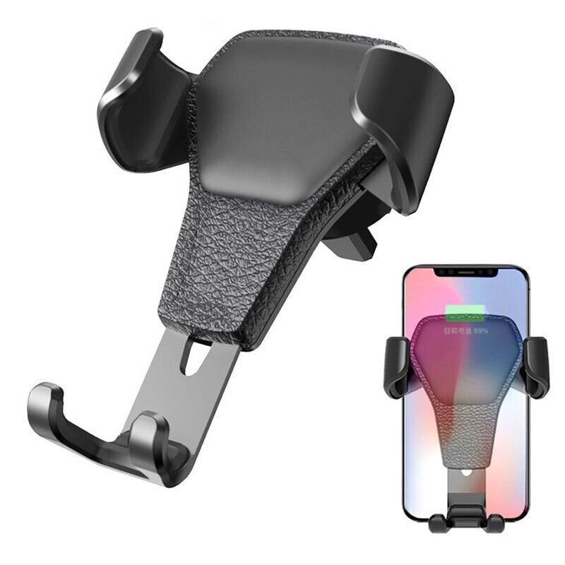 For Car Compatible Air Vent Car Phone Holder Auto-Clamping Cell Phone Mount