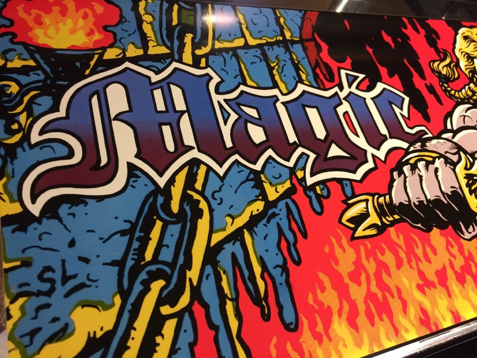 Magic Sword Arcade Marquee 26" x 8"