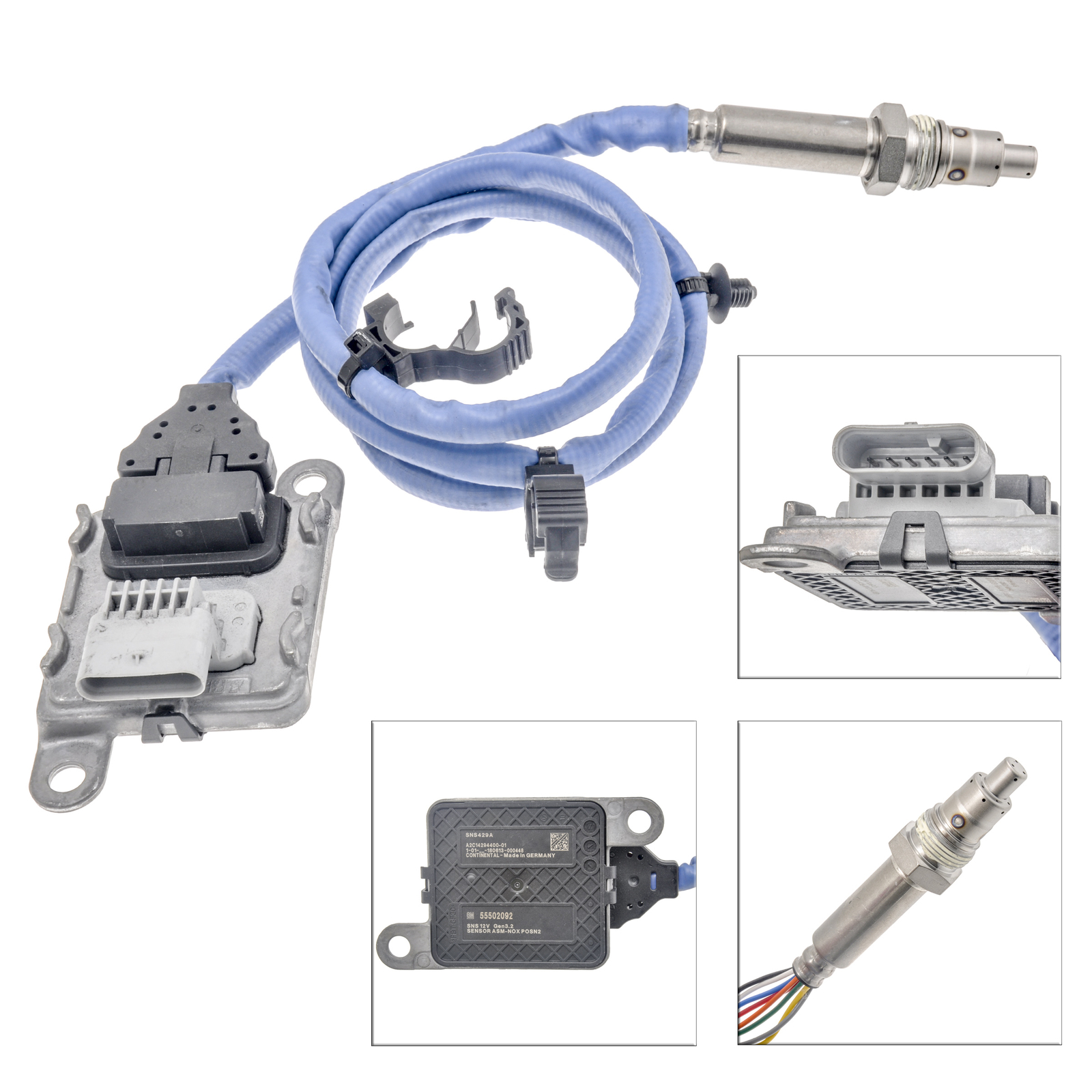 GM Nitrogen Oxide (NOx) Sensor 55502092 fit Chevrolet GMC Colorado Canyon 16-19