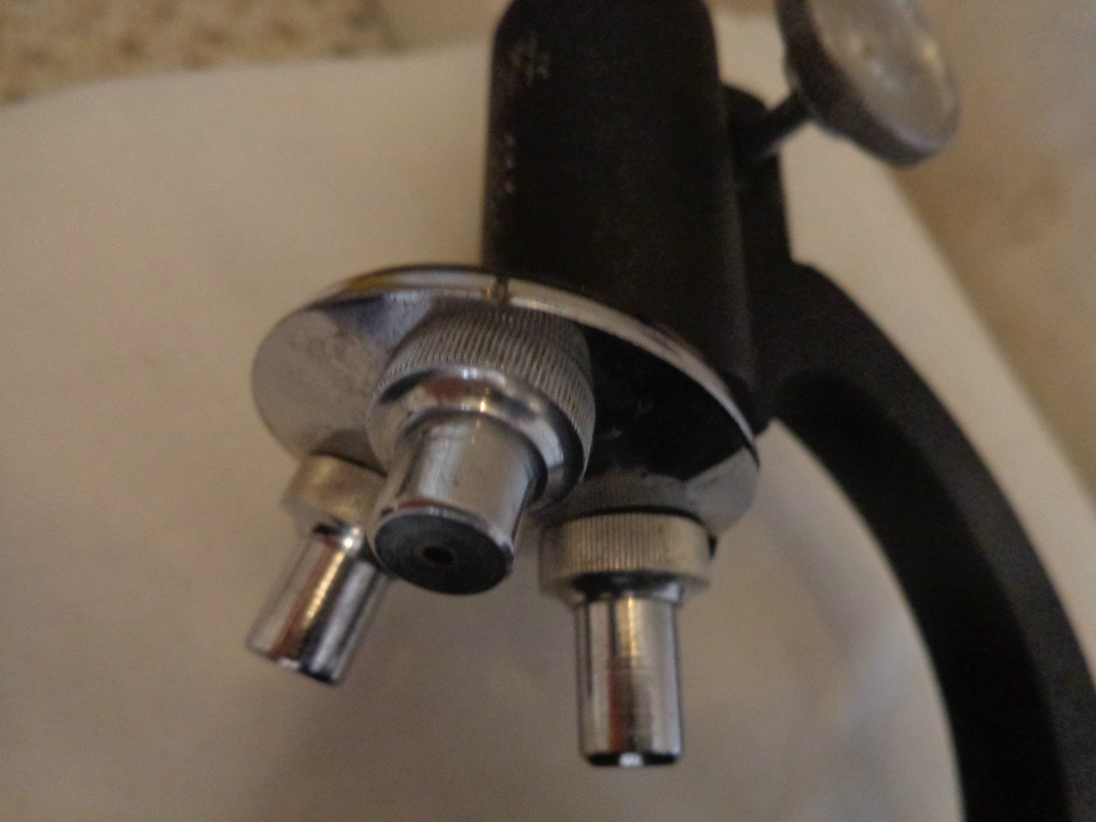 Vision Master Microscope Vintage 100X, 200X 300X needs repair (#2473).