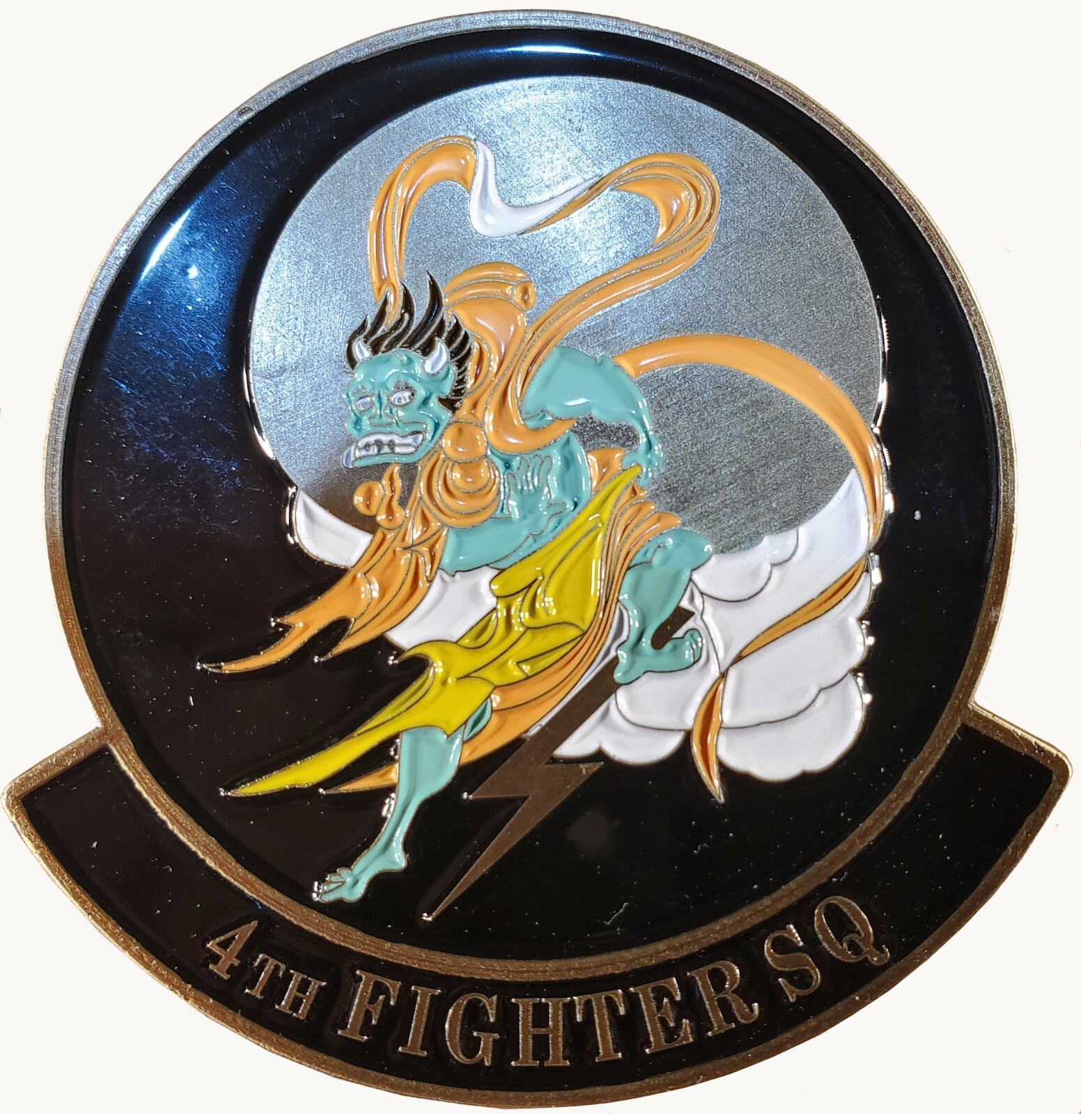 US Air Force 4th Fighter Squadron F-35 Commemorative Challenge Coin 2" 150