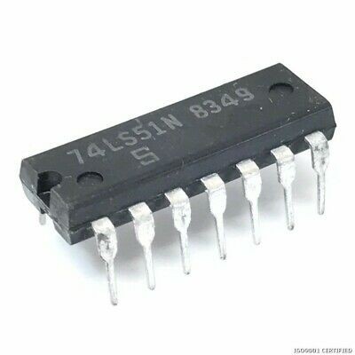 74LS51N INTEGRATED CIRCUIT SIGNETICS