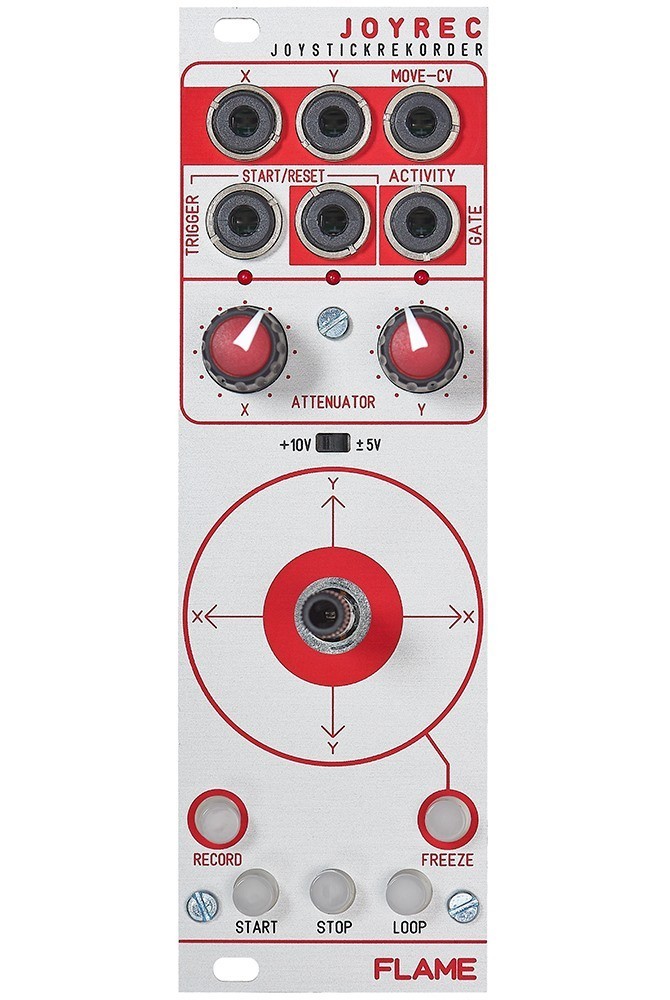 NEW Flame Joystick recorder module, eurorack