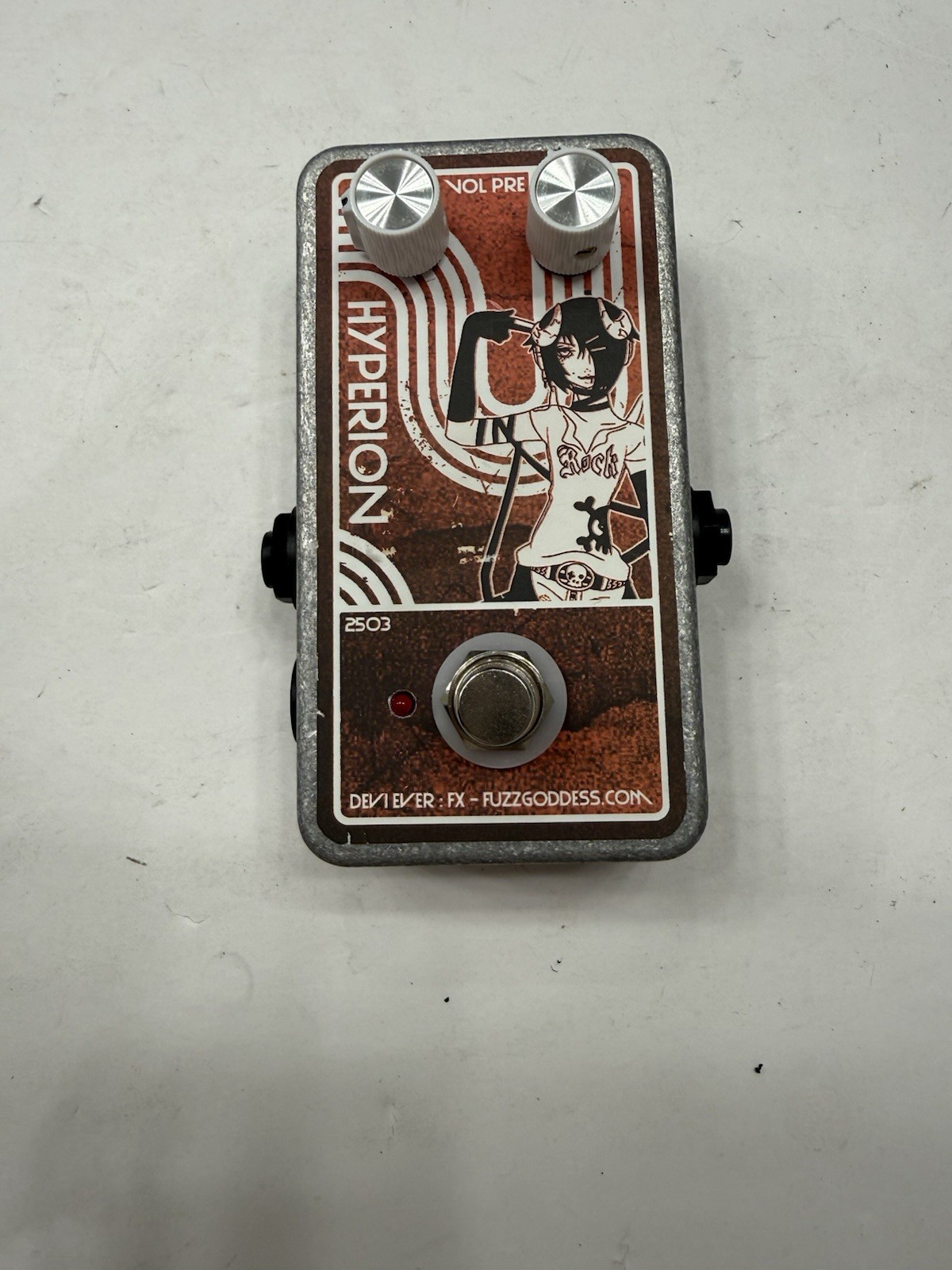 Devi Ever FX Hyperion 2503 Fuzz Goddess 2025 Reissue Rare Guitar Effect Pedal