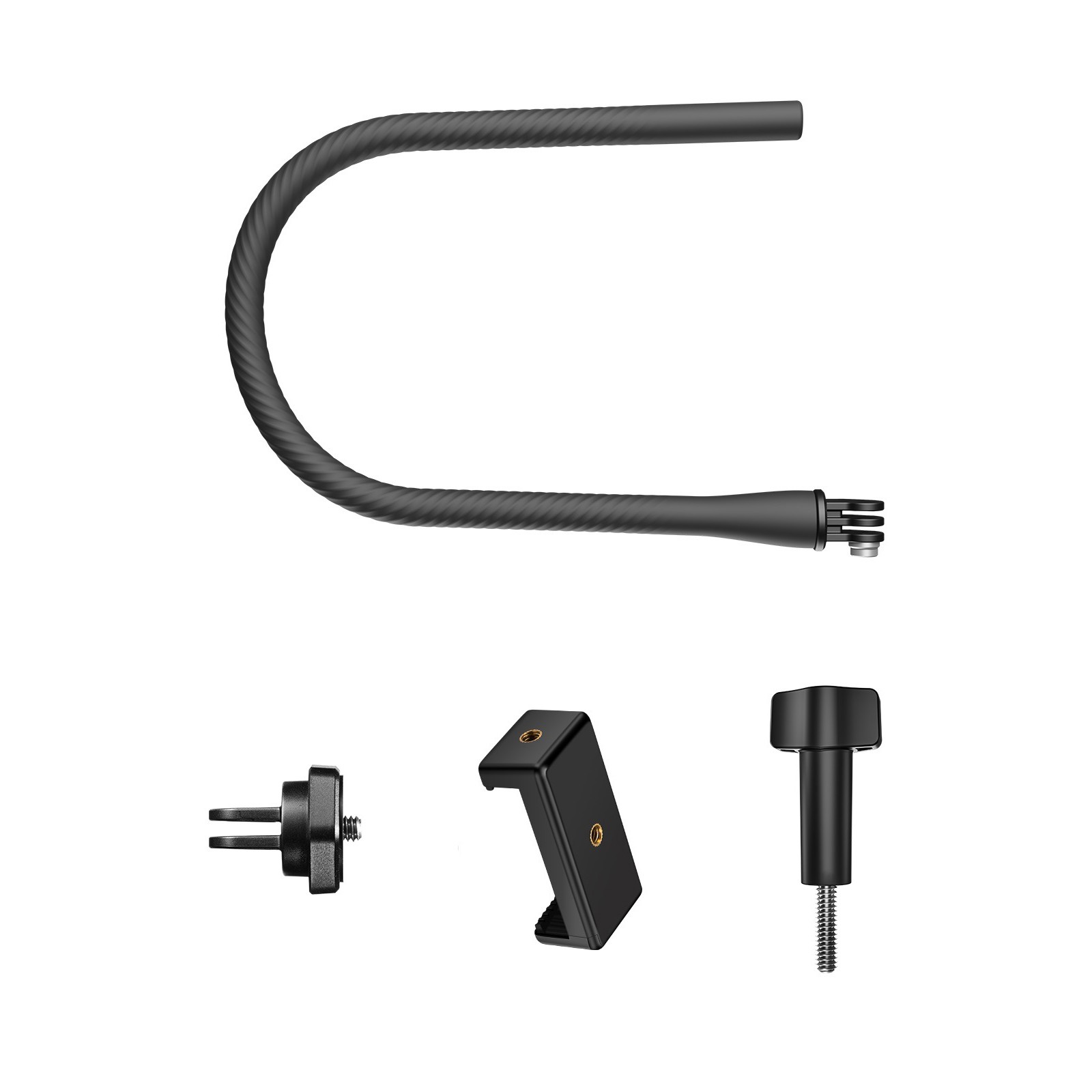 Flexible Mount With Locking Screw Kit For Gopro Camera Accessory Octopus Tripod