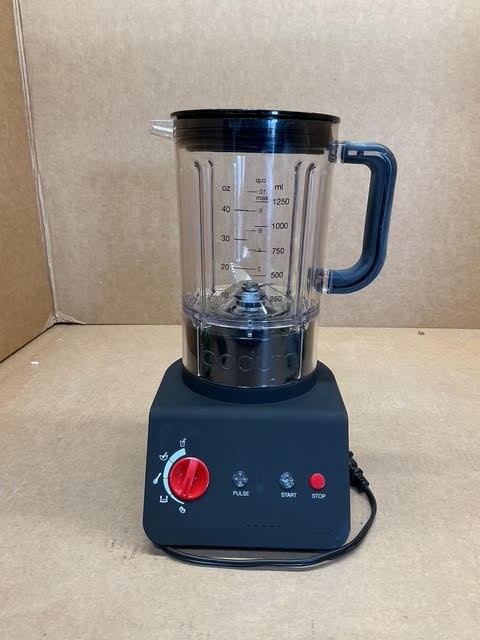 Bodum Bistro 5-Speed Electric Blender, 42-Ounce, Black