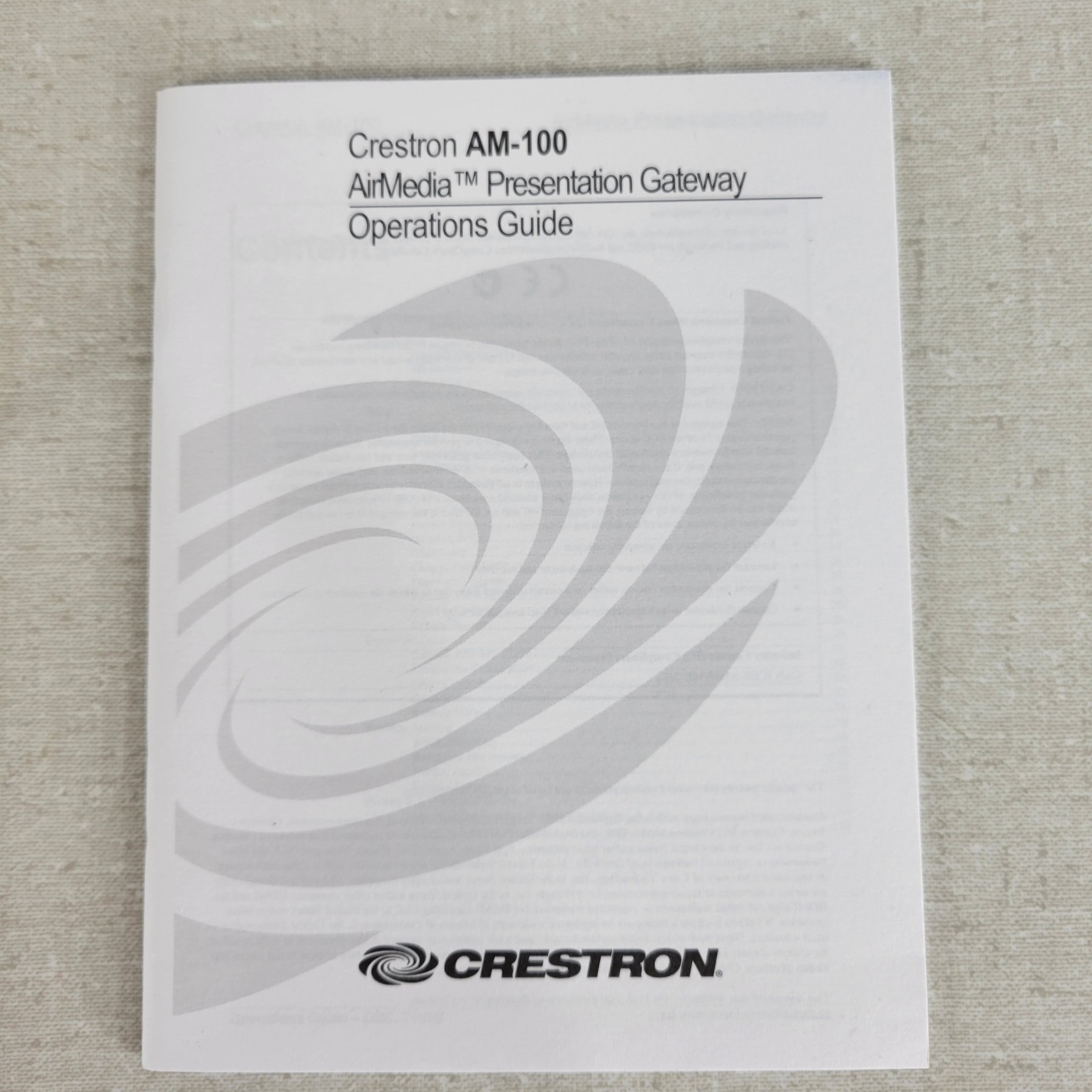 CRESTRON AM100 AirMedia Presentation Gateway for Wireless HD Presentations