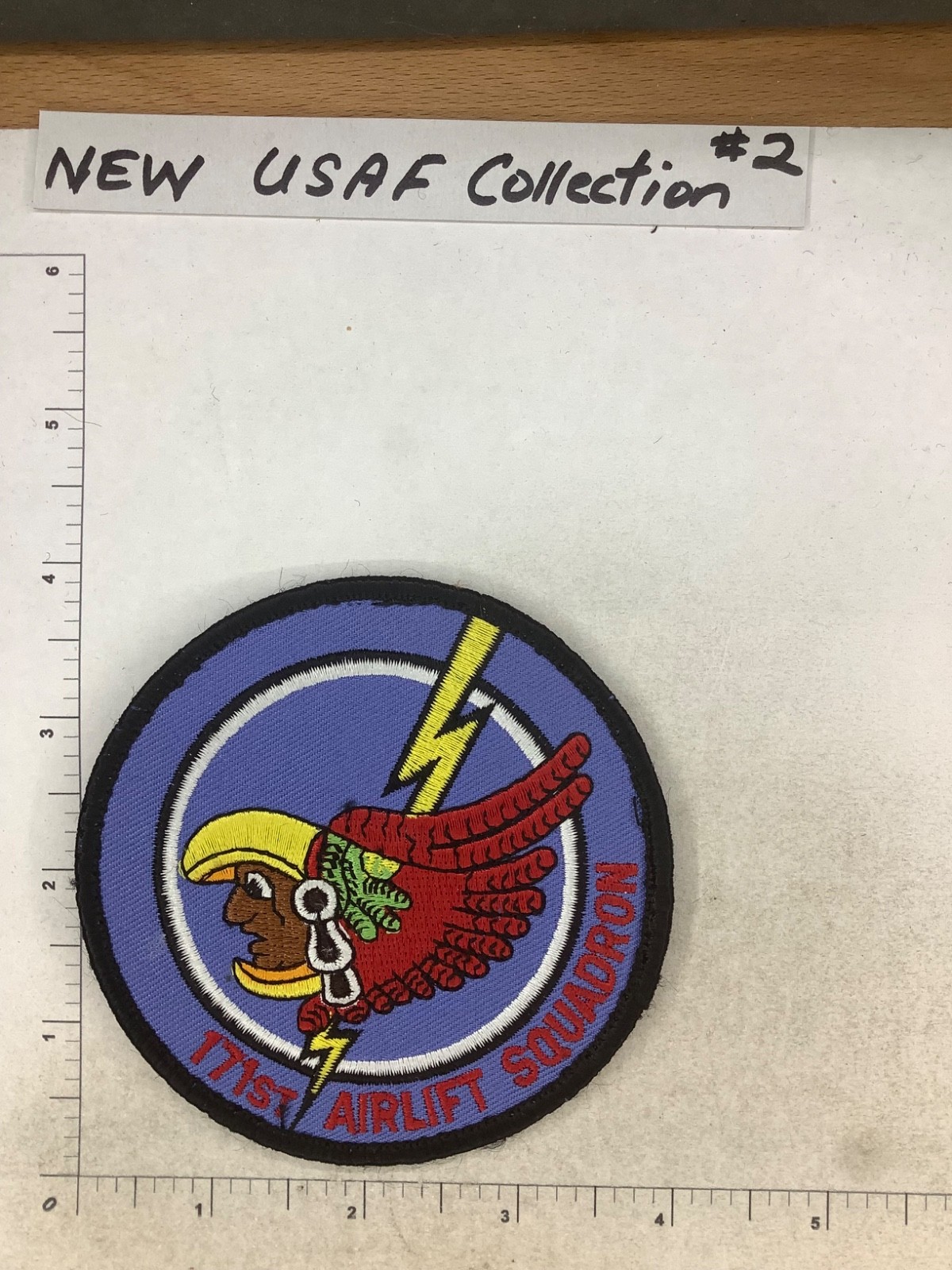 USAF  171st AIRLIFT SQUADRON PATCH