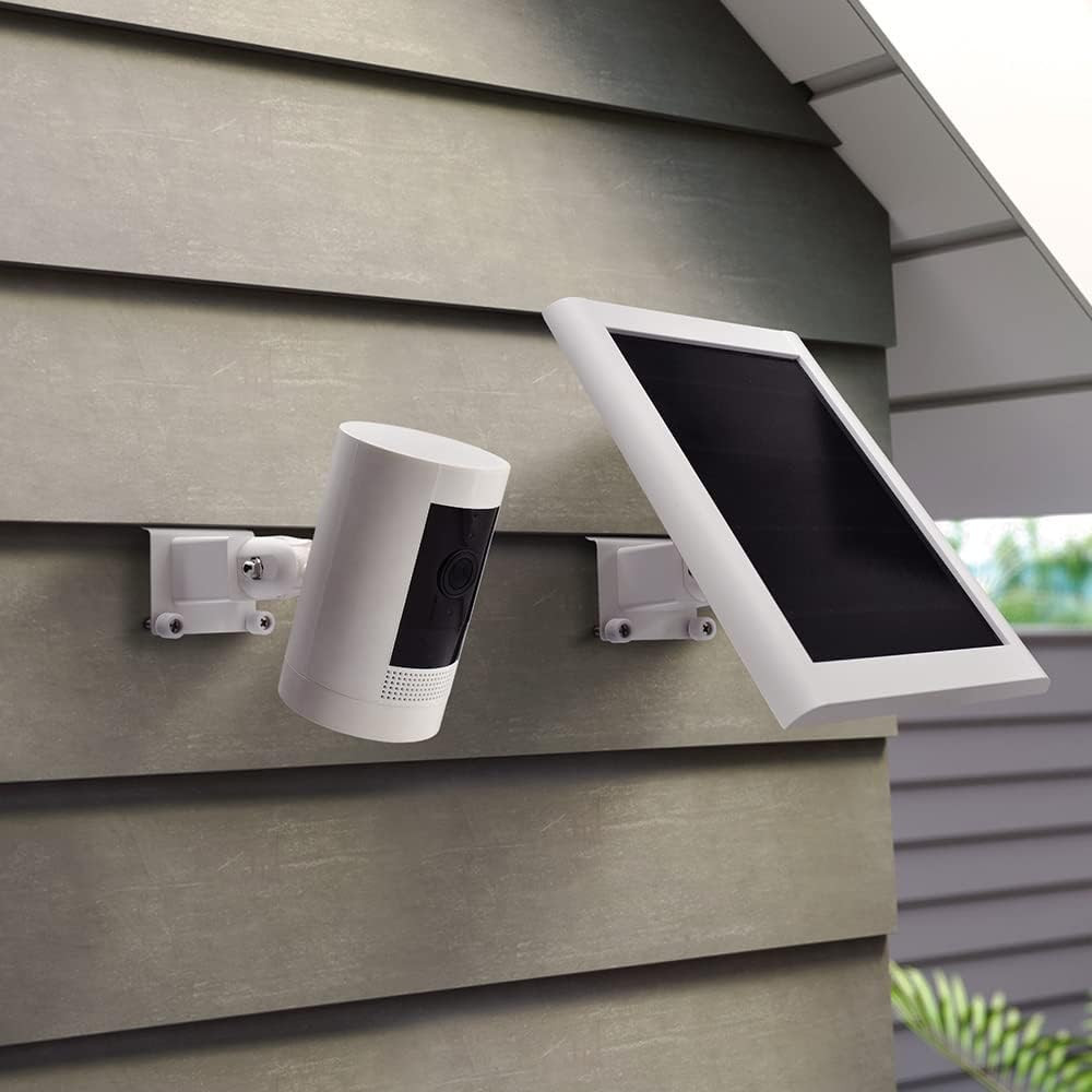 Outdoor Security Camera Vinyl Siding Mount, White | Fits Ring/Blink/Eufy/Arlo...