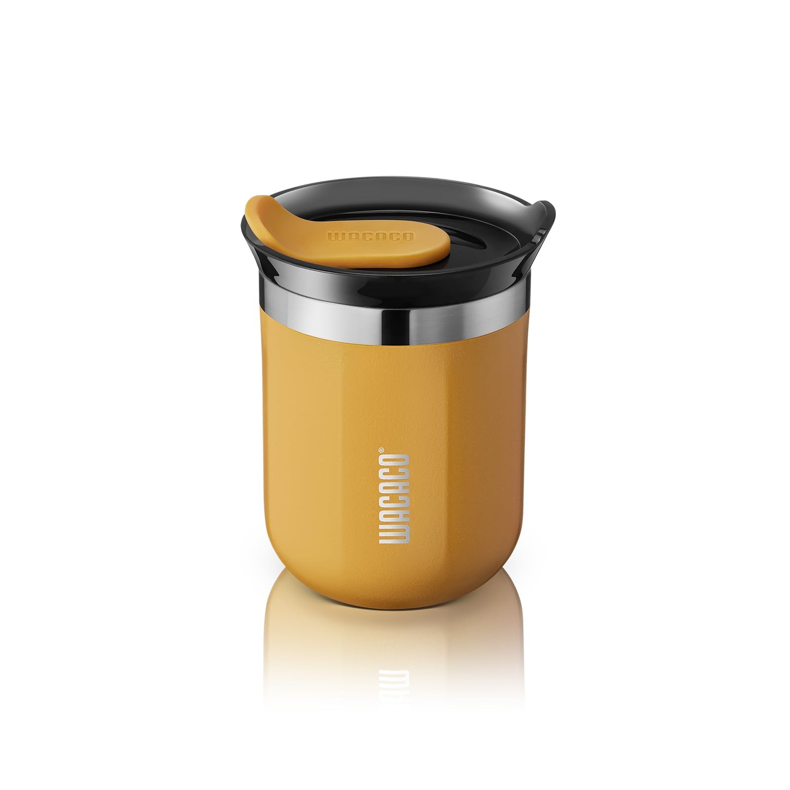 WACACO Octaroma Classico 6oz Travel Coffee Mug Stainless Steel Tumbler Lid