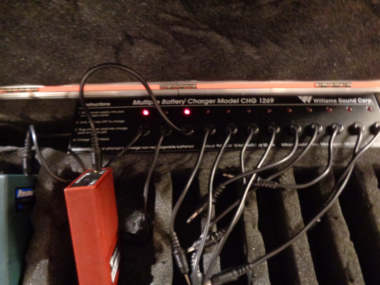 Williams Sound Mulitple Charger CAse 1269