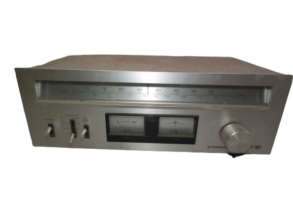 Pioneer TX-7800 II AM FM Stereo Tuner Home Audio silver Used Good