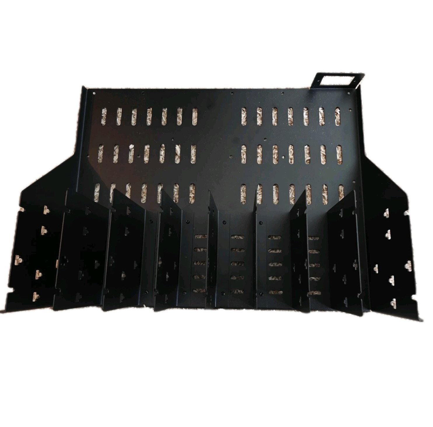 SimplyNUC 3U High-Density NUC Server Shelf | 19" Rackmount Mini PC Cluster Tray