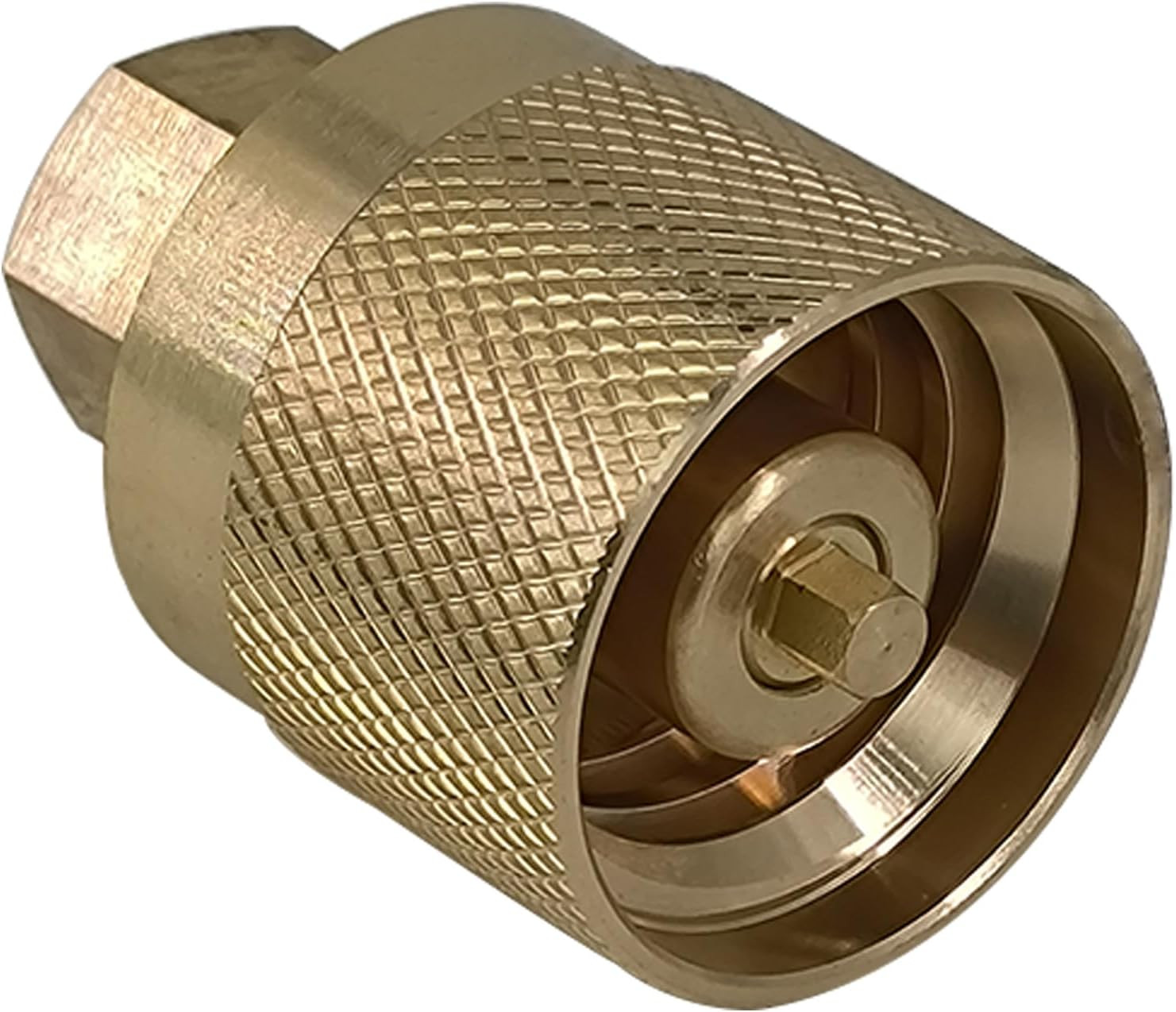 RE7141F Forklift Propane Tank Connector Female Connection Fitting Adapter Valve