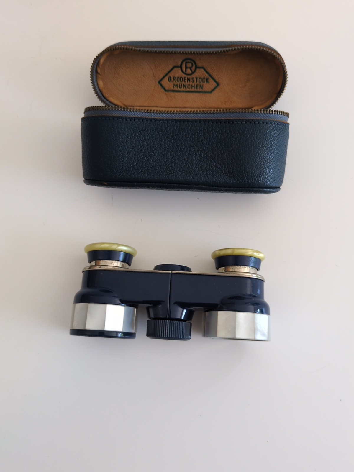 Vintage c1940s Aldon Opera Binoculars by G. Rodenstock Munchen - Germany.