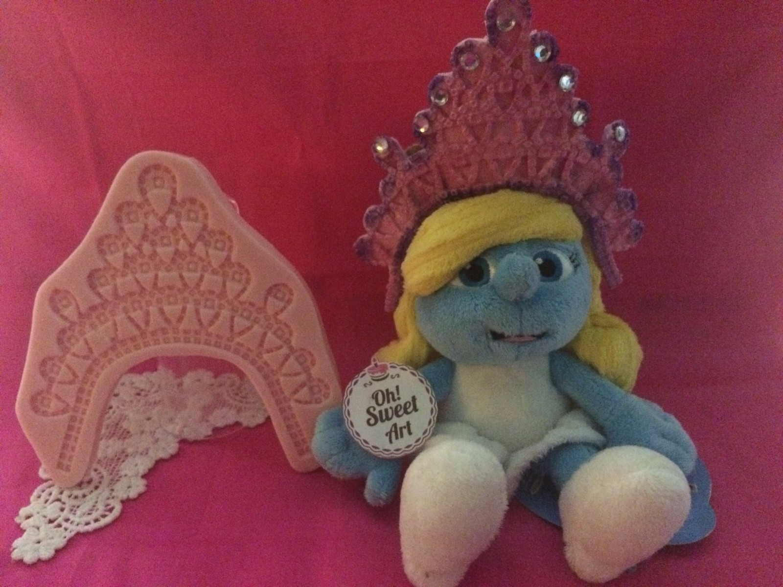 Princess Tiara II silicone mold  queen fondant cake decorating APPROVED FOR FOOD