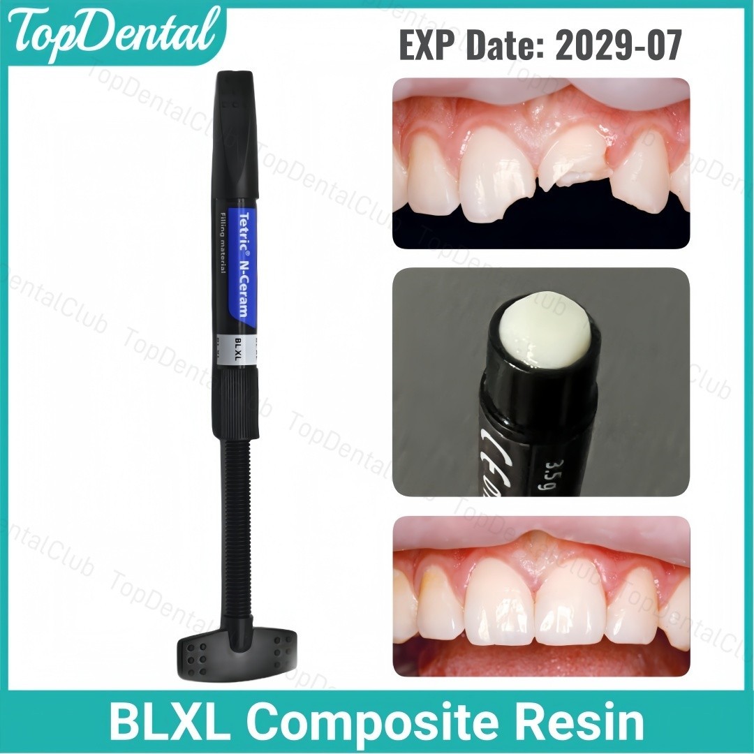 BLXL Dental Tetric N-Ceram Composite Resin BL XL Bleach Color Whitening Veneer