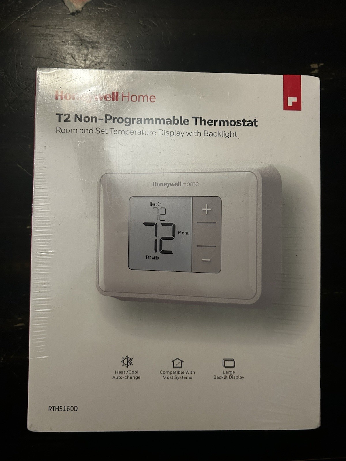 Honeywell T2 Non-Programmable Thermostat RTH5160D Digital Display NEW