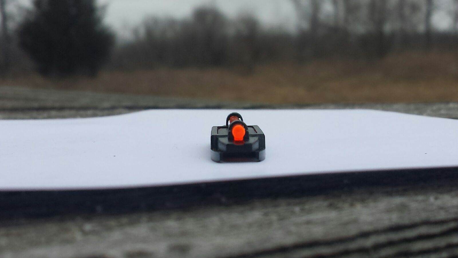 magnetic Shotgun Sight  fits  .218 to .328 or 7/32 to 21/64 hiviz type