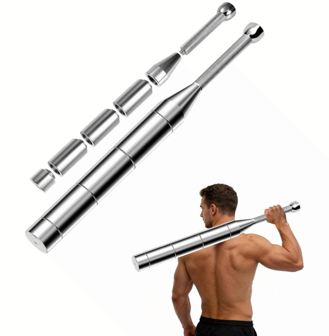 Adjustable Macebell 6/8/13-in-1 Weighted Indian Club Strength Training