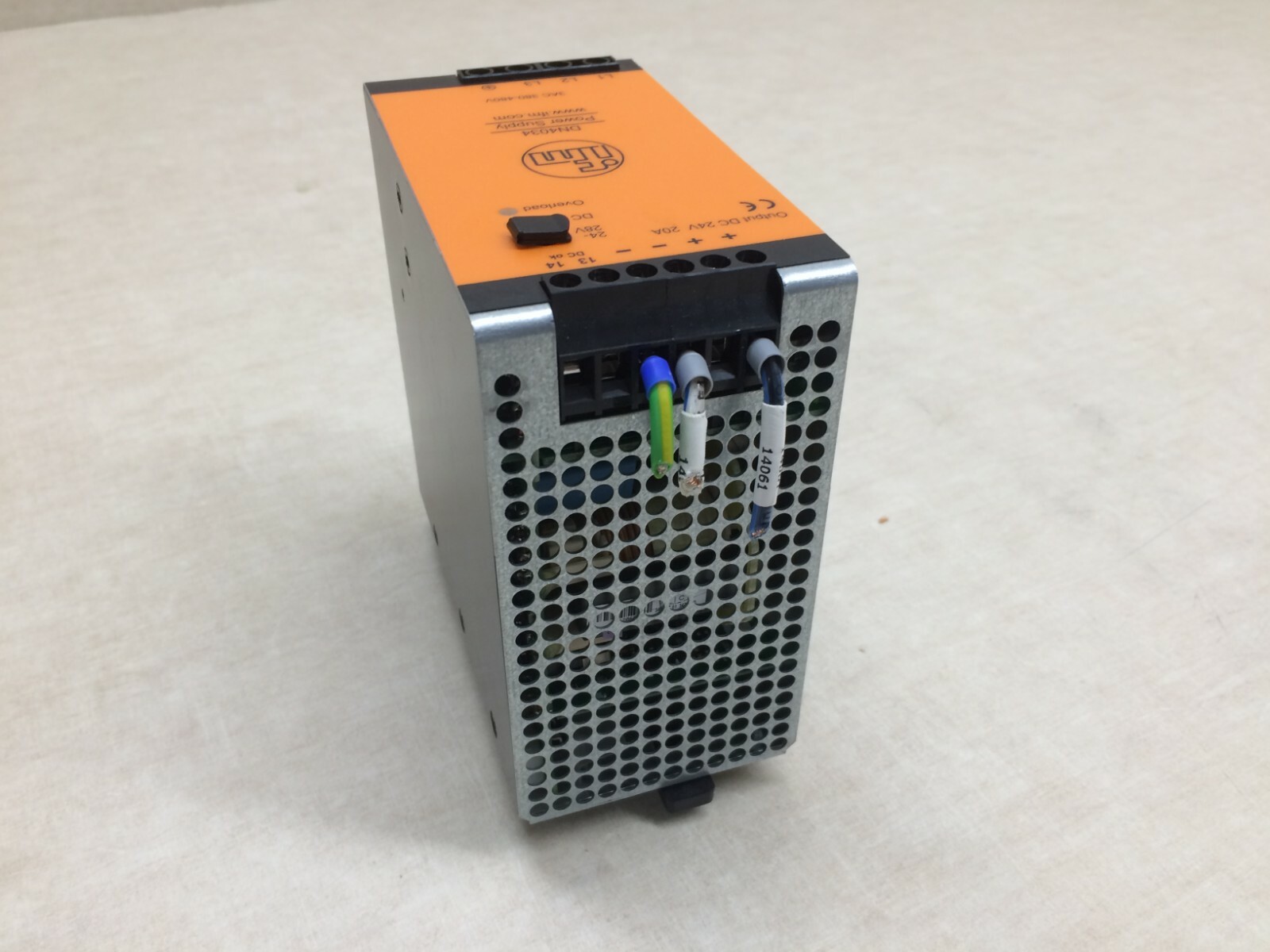IFM DN4034 Power Supply Output DC 24V 20A