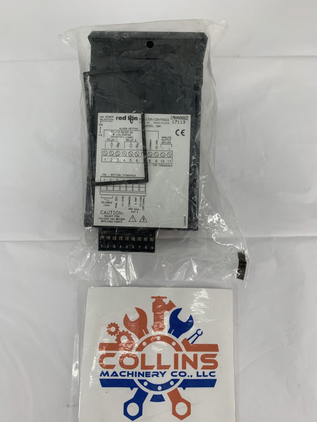 Red Lion Controls IMH40062 5A Apollo Series Intelligent Current Meter 115/230VAC