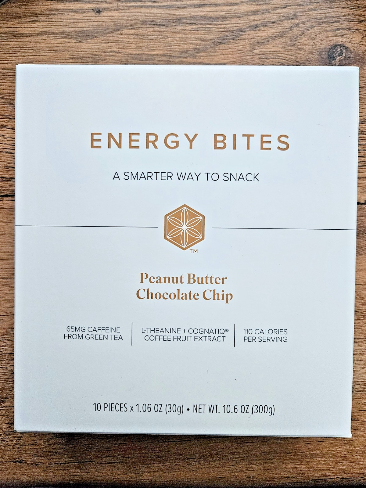 Isagenix ENERGY BITES -Best by 10/25 - NEW Peanut Butter Chocolate Chip 10 pcs