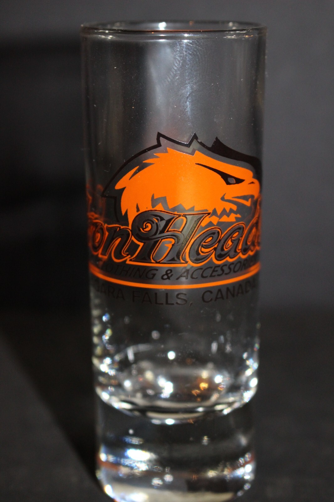 Shot Glass - Iron Heads - Niagara Falls - Canada