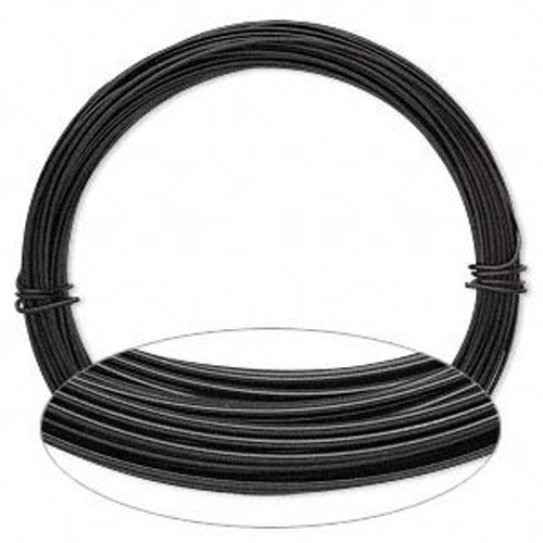 45 Feet Black Color Coated Aluminum Wire 18 Gauge