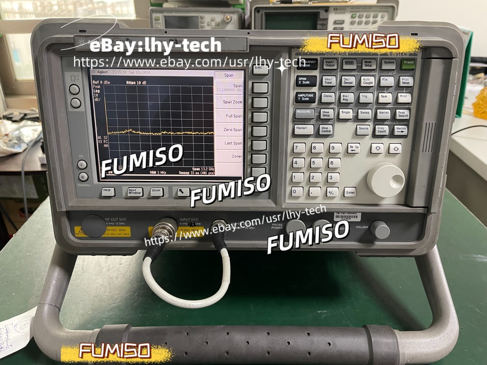 Agilent ESA E4405B 9kHz - 13.2GHz Spectrum Analyzer and Modulation Analysis&lhy